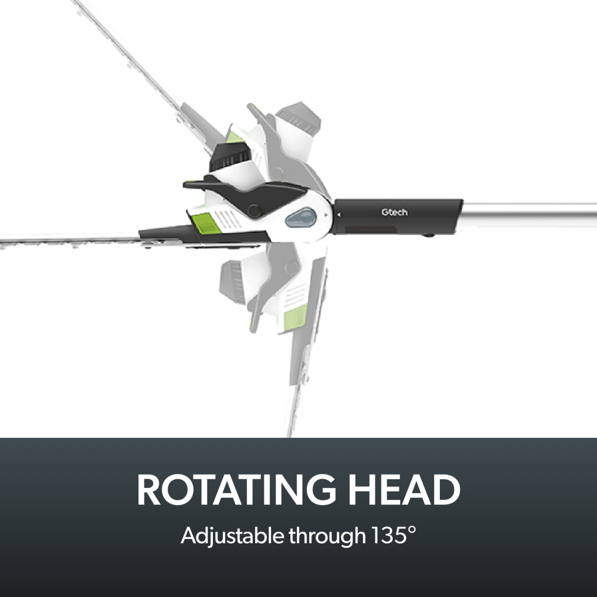 Gtech Long Reach Hedge Trimmer HT50