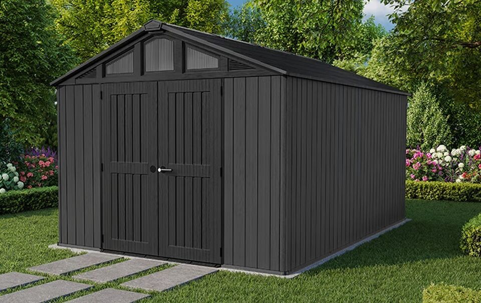 Keter Stronghold 10x15 Shed - Grey